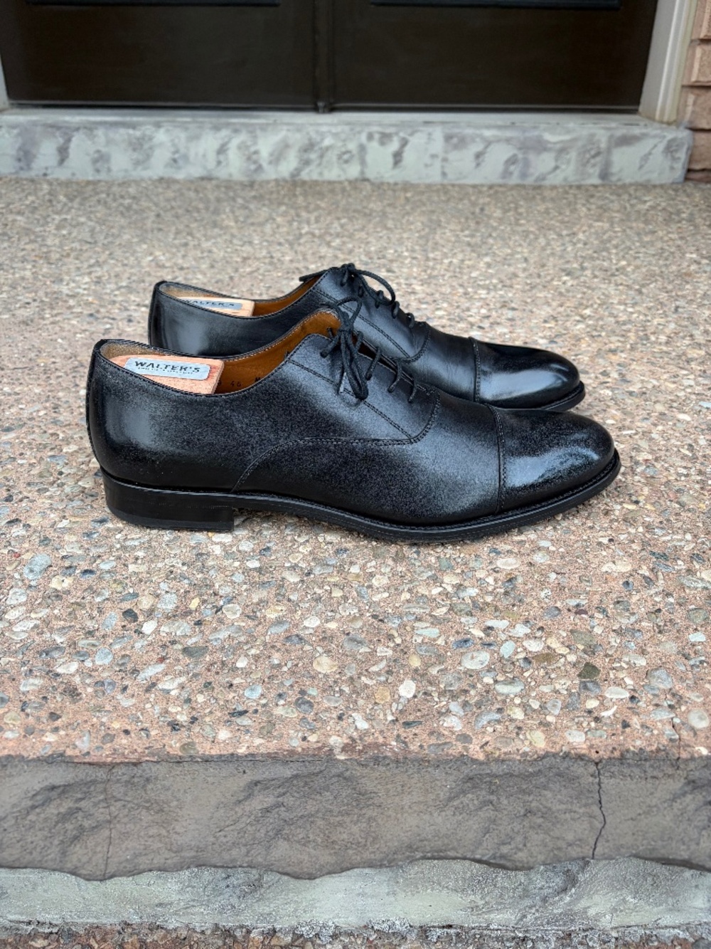 Antonio Maurizi Size 45 Cap Toe Leather Oxford